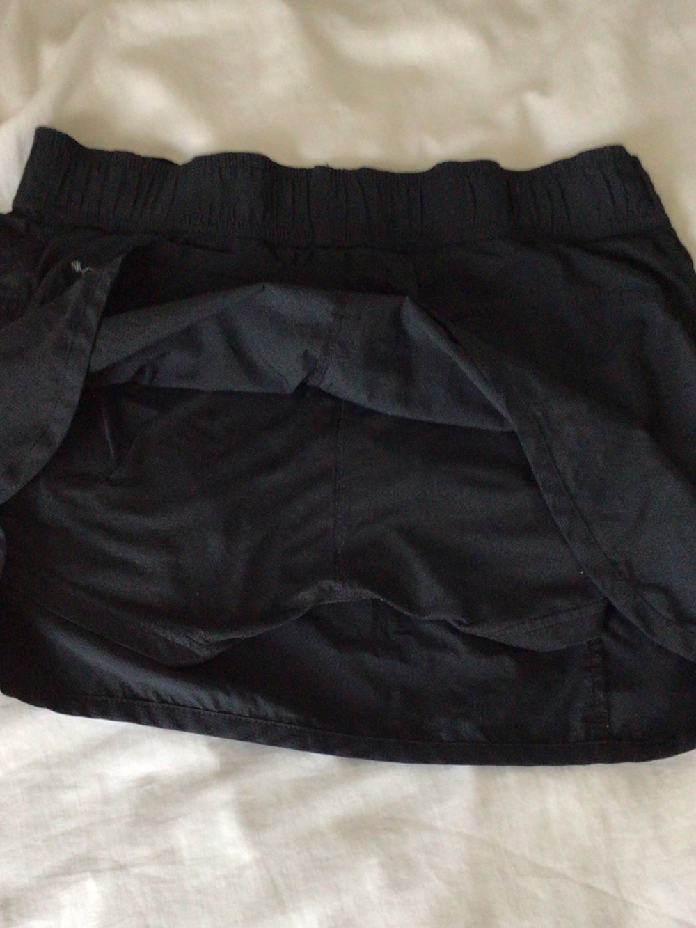 Columbia Omni-wick Skort Black Mini with Elastic Waist - Picture 3 of 5